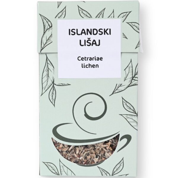 Islandski lišaj zeliščni čaj Flora