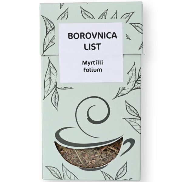Borovnica list zeliščni čaj Flora