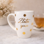 Zlata skodelica s pikicami