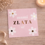 Vizitka mami zlata si