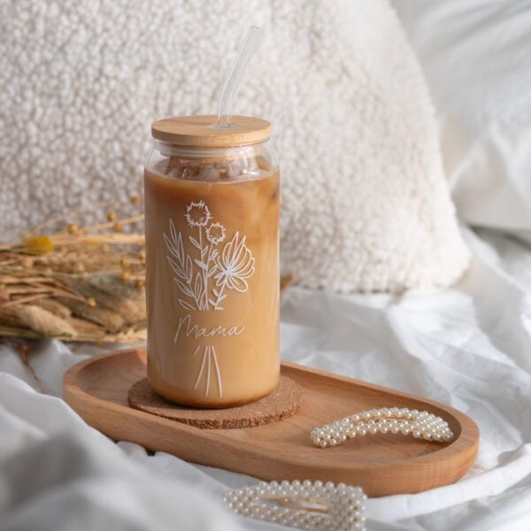 Kozarec s slamico Mama, 500ml