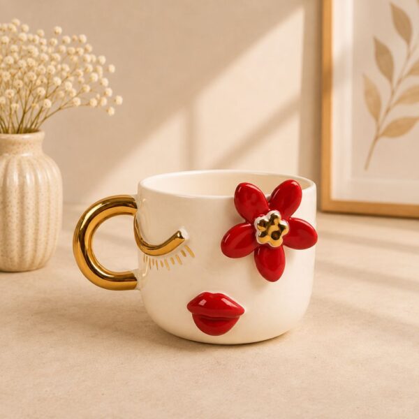 Skodelica Cici Lady Red