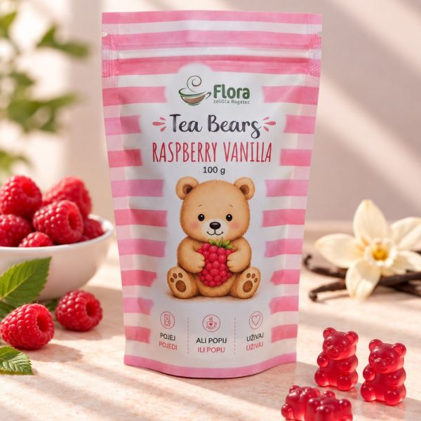 Tea bears Malina Vanilija