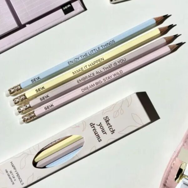 Komplet svinčnikov Happy pencils