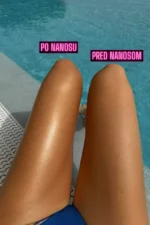 Suho olje za telo z bleščicami, Ansy - slika 5