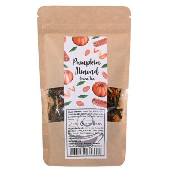 Pumpkin Almond, zeleni čaj