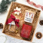 Božični paket Red Christmas- čaj, medenjaki, granola