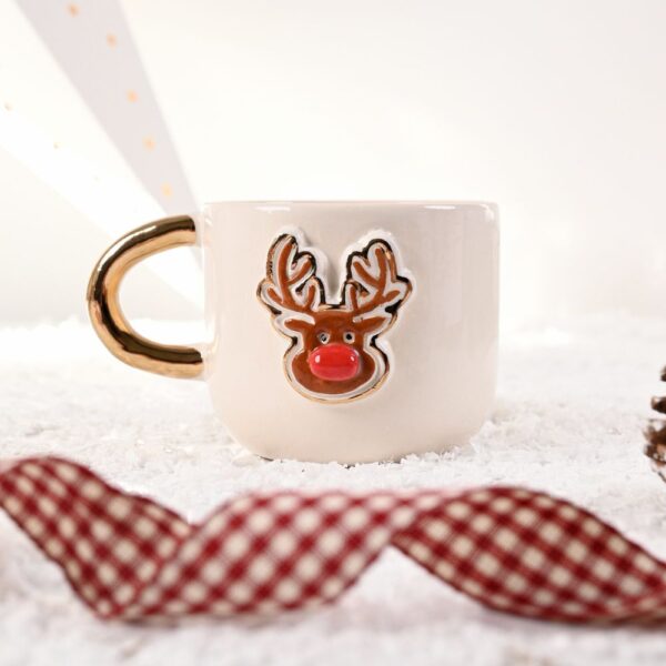 Skodelica Cici Santa's Raindeer