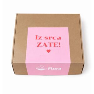 Škatla Iz srca zate roza