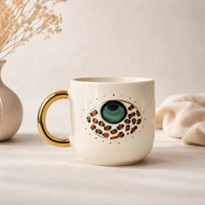 Skodelica Cici Leopad Eye