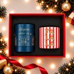 Premium darilni paket z božičnim čajem in skodelico brez ročaja